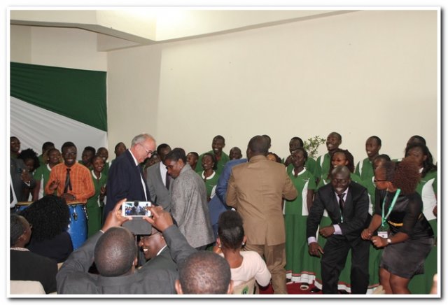 choi master taking a twist with the choir